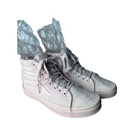 Vans Off the Wall Canvas Tennis Shoe Dusty Pink Women's 7 - Picture 5 of 13